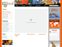 Tablet Screenshot of ellytravel.com